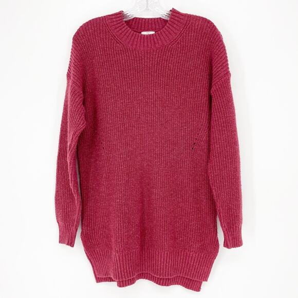 BP Mock Neck Tunic Knit Sweater Size Small - Picture 1 of 6